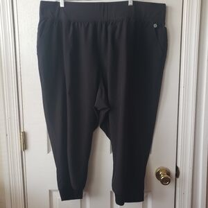 Lane Bryant Black Capri Pants